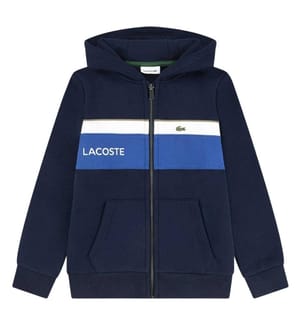 Lacoste - Hoodie mit durchgehendem Reissverschluss für Kinder
