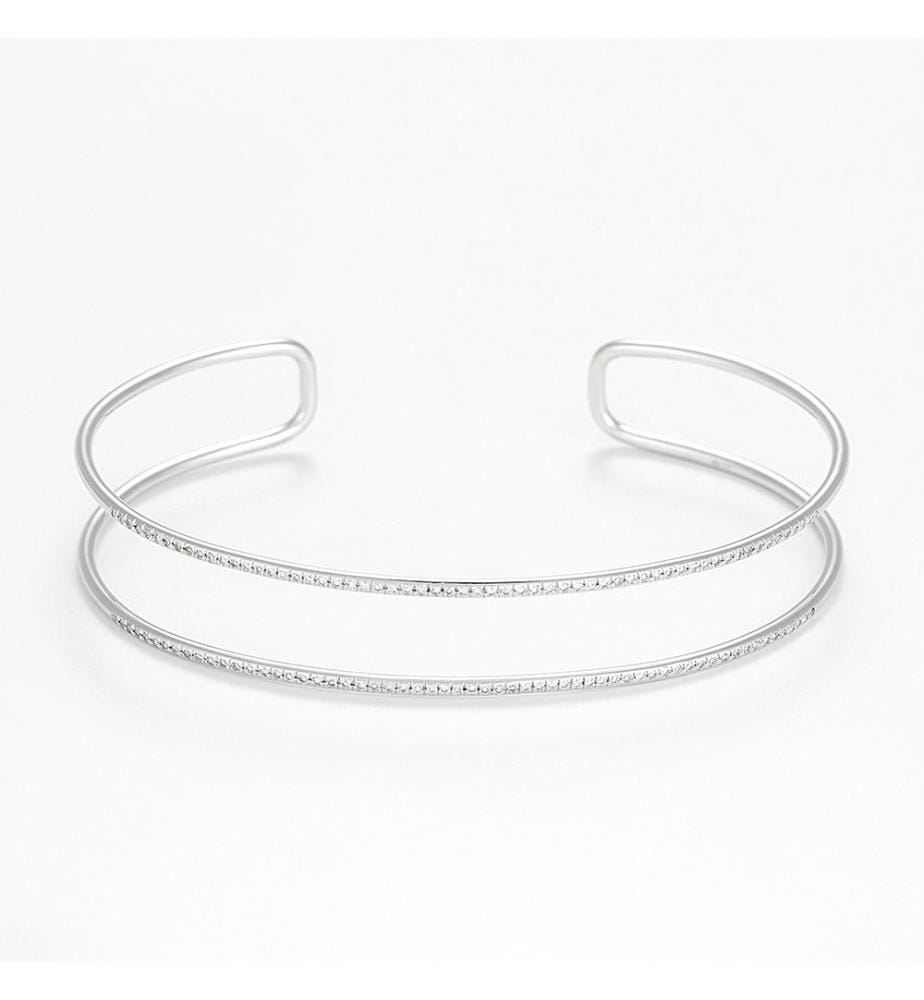 Armband Evenos - Weissgold 375/1000