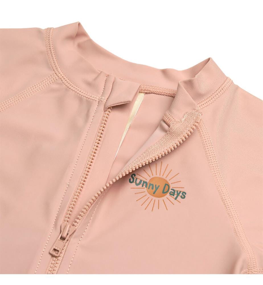 Combinaison anti-UV manches courtes - corta pink