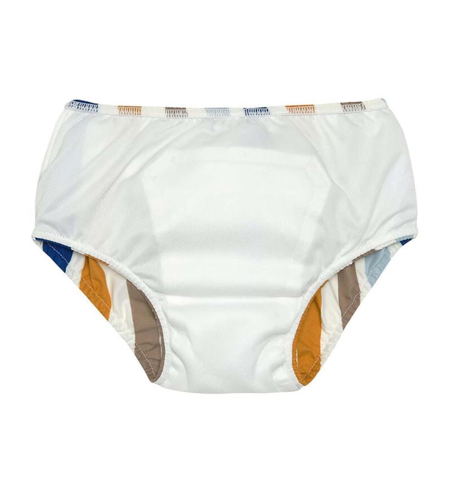 Maillot de bain-couche pour garçons Waves Blue, 3 à 6 mois - Bleu
