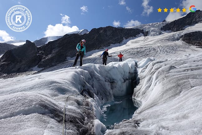 Cours de base sur le trekking glaciaire – moment fort outdoor exclusif