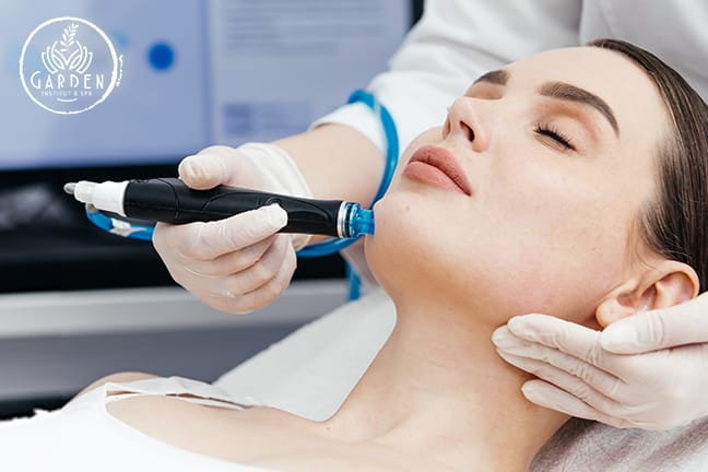 Soin visage Hydrafacial