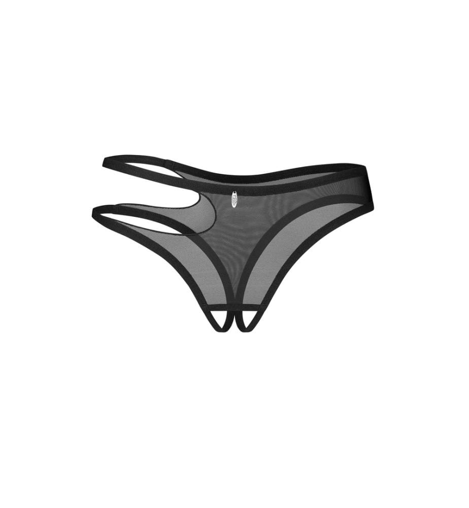 Saturis Offener String - Schwarz
