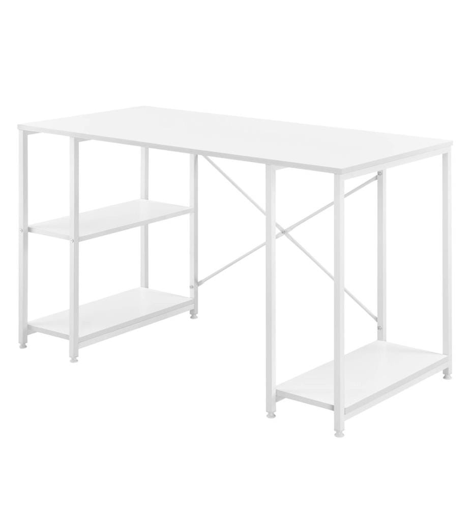 Schreibtisch Aarhus 75x120x60 cm mit 3 Ablagen