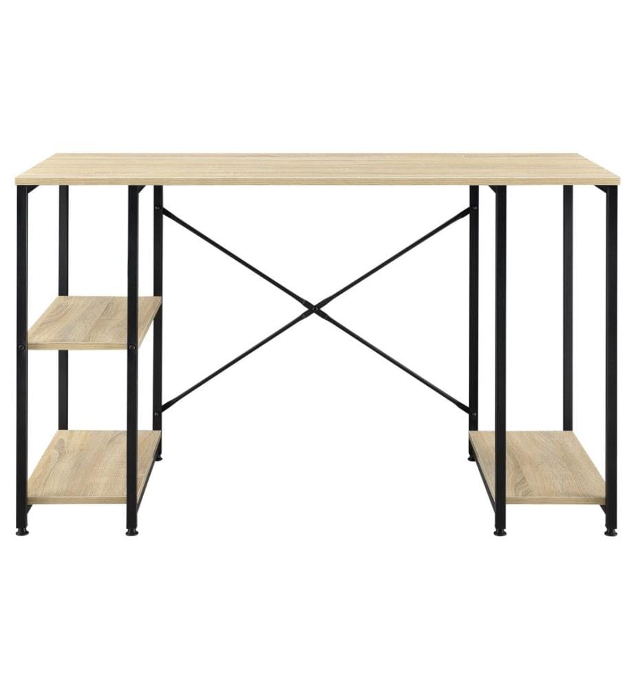 Schreibtisch Aarhus 75x120x60 cm mit 3 Ablagen