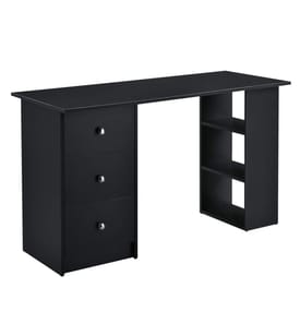 Schreibtisch Lemberg 120x50x72 cm mit 3 Ablagefächern und Schubladen