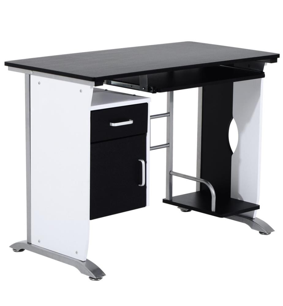 Scrivania per computer con cassetti 100x52x75 cm