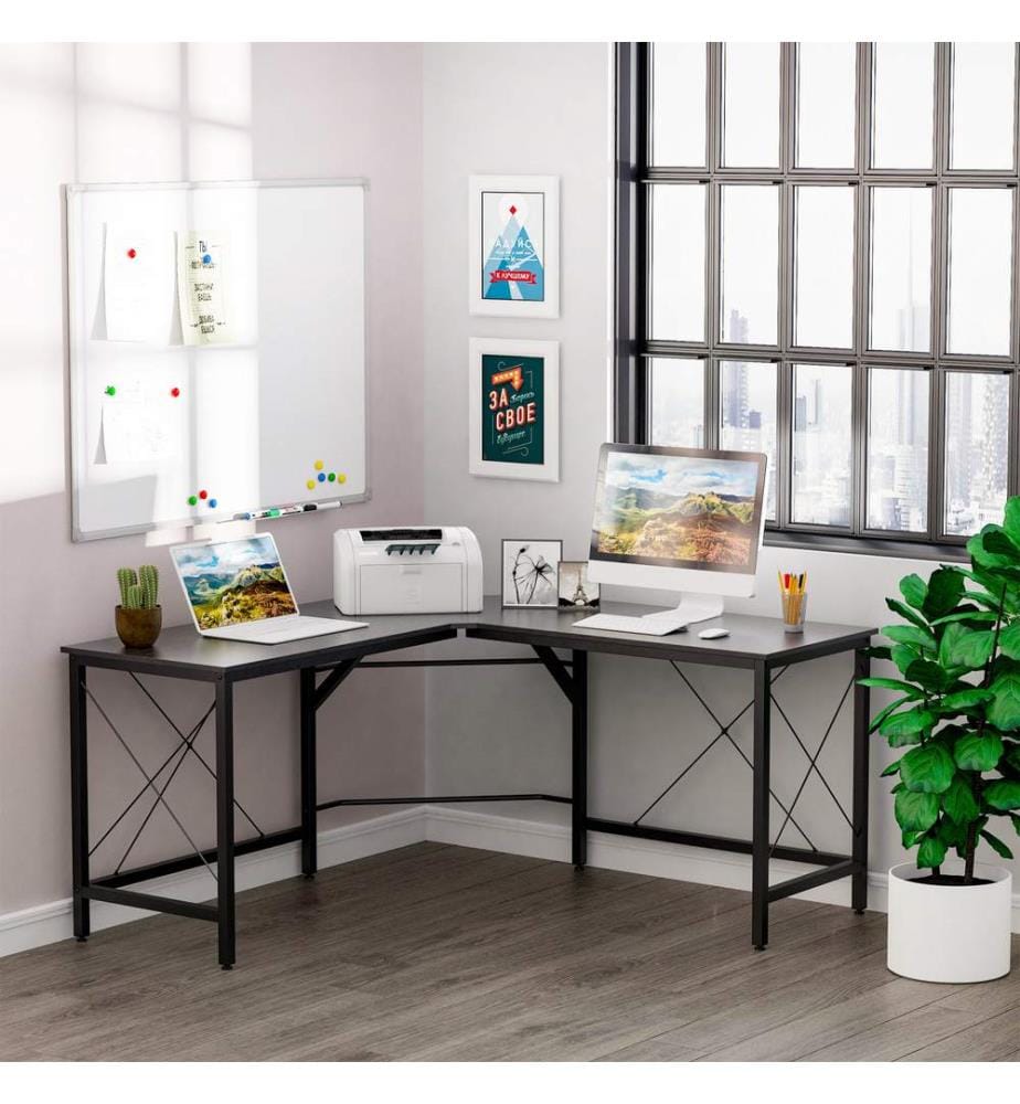 Computertisch L-Form Eck-Schreibtisch 150x150x76 cm
