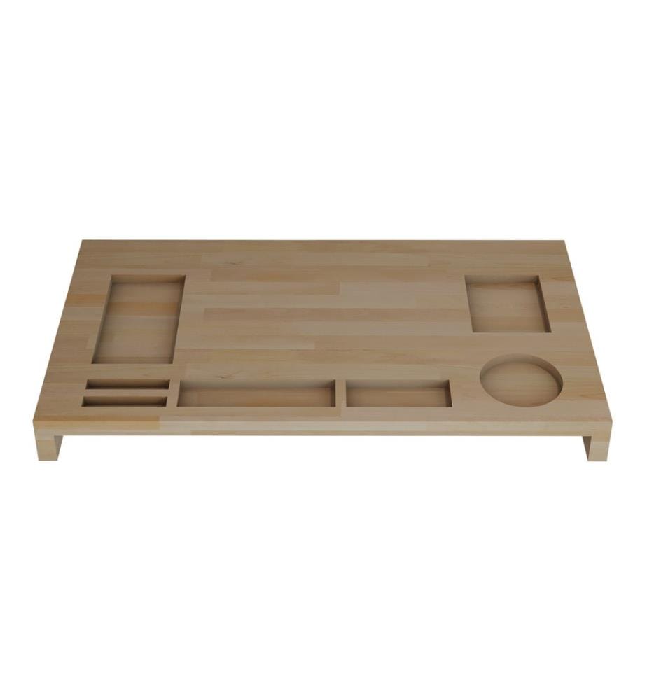 Monitorständer Ringsted 5x54x30 cm Buche