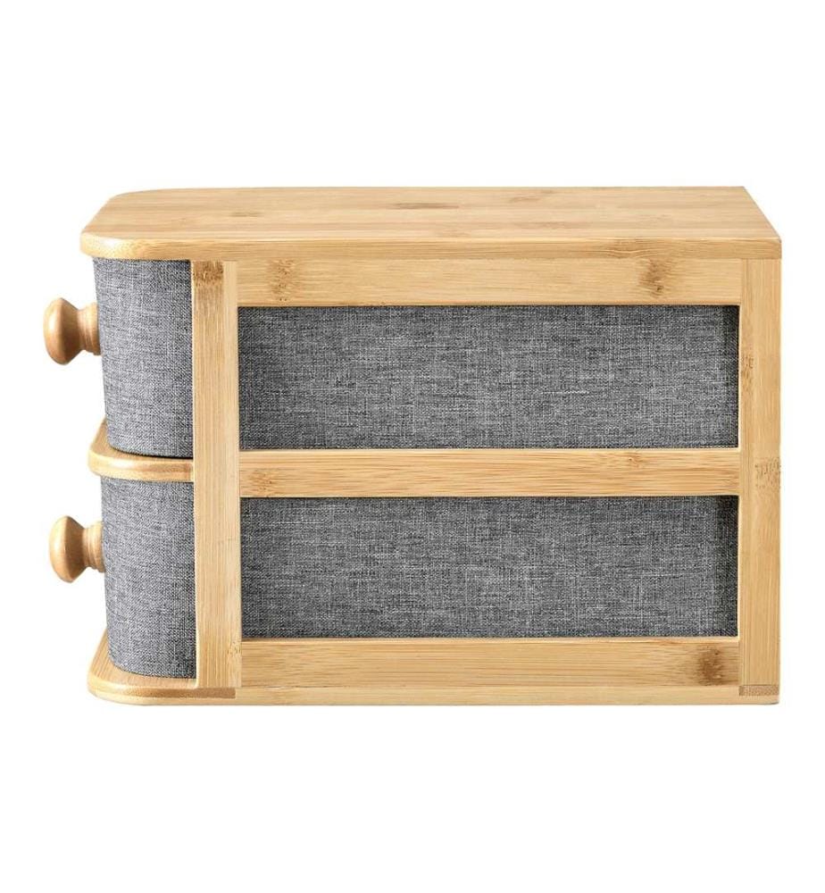 Bambus Schreibtisch Organizer 3 Schubladen Mäntsälä
