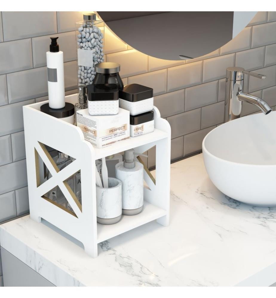 Badorganizer Struer 23x20x22 cm Weiss