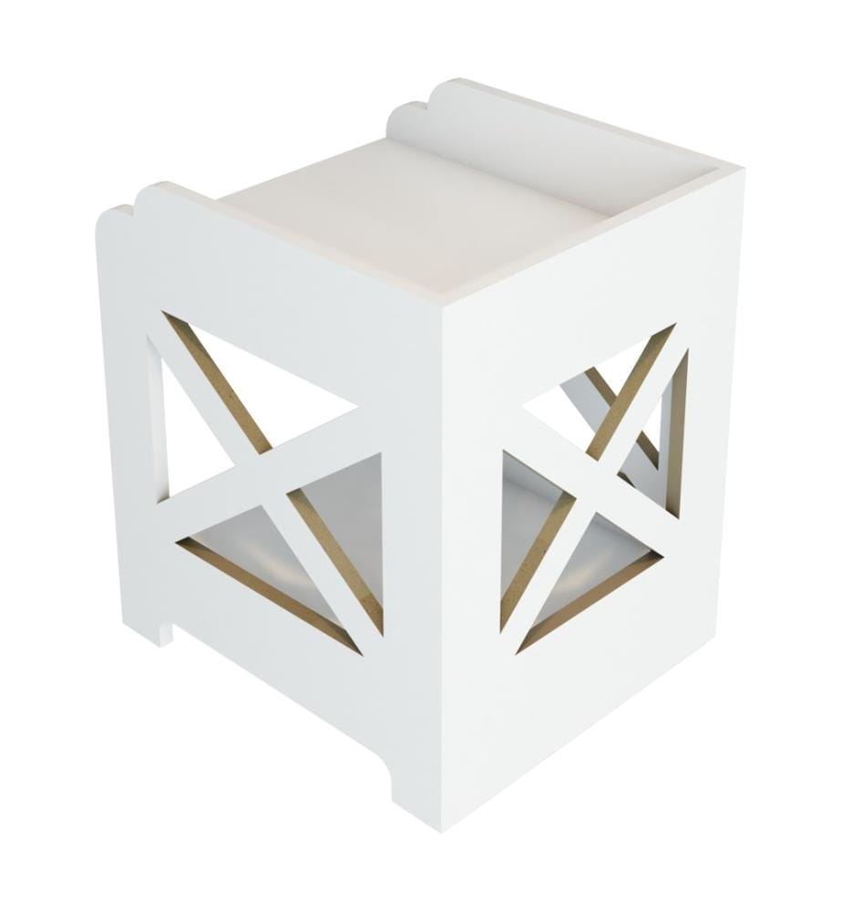 Badorganizer Struer 23x20x22 cm Weiss