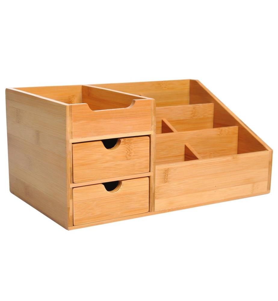 Schreibtisch Organizer Regal mit 2 Schubladen