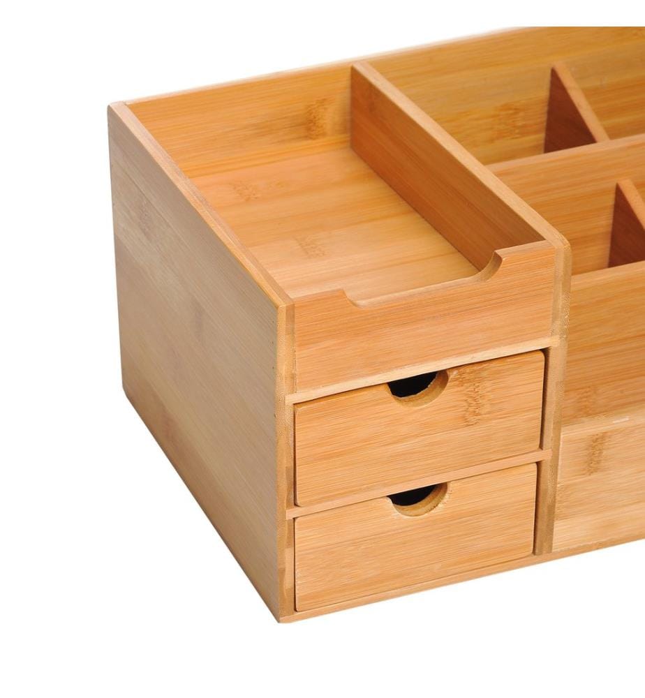 Schreibtisch Organizer Regal mit 2 Schubladen