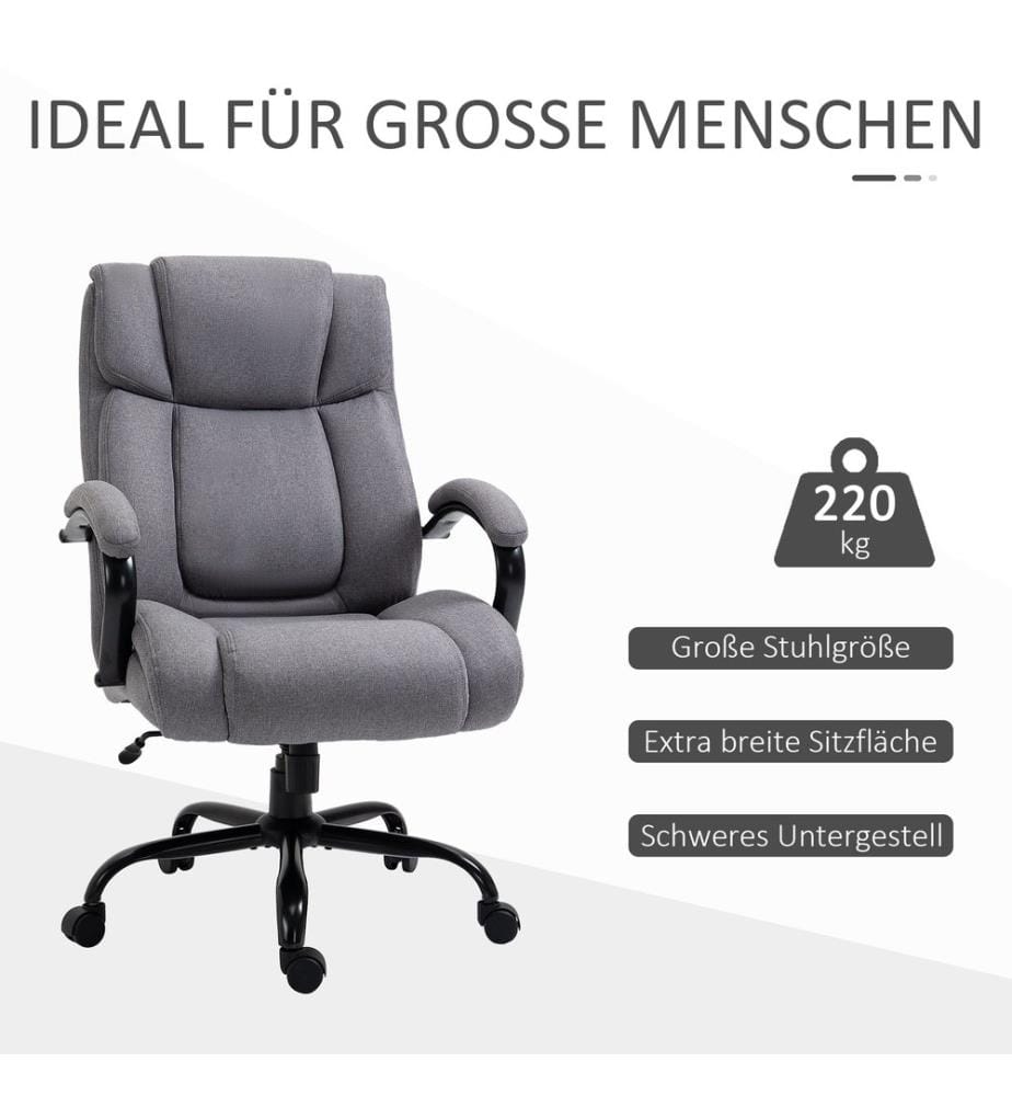 Bürostuhl Schreibtischstuhl Gaming Stuhl dick gepolsterter