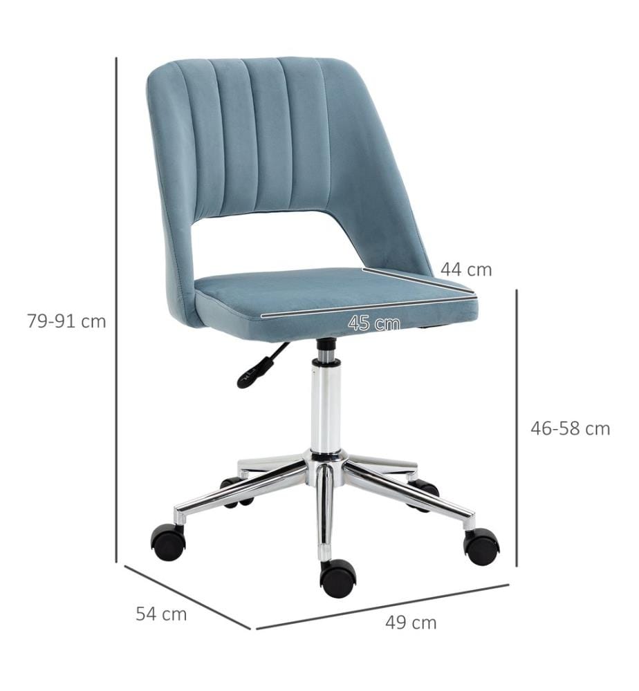 Bürostuhl Drehstuhl Höhenverstellbar 360° drehbar Jakobsmuschel