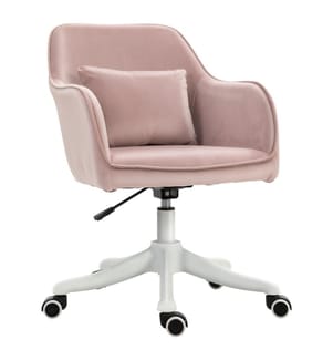 Massage Bürostuhl mit Vibrationsfunktion Rosa