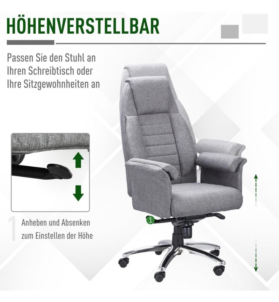 Sedia da ufficio ergonomica con braccioli