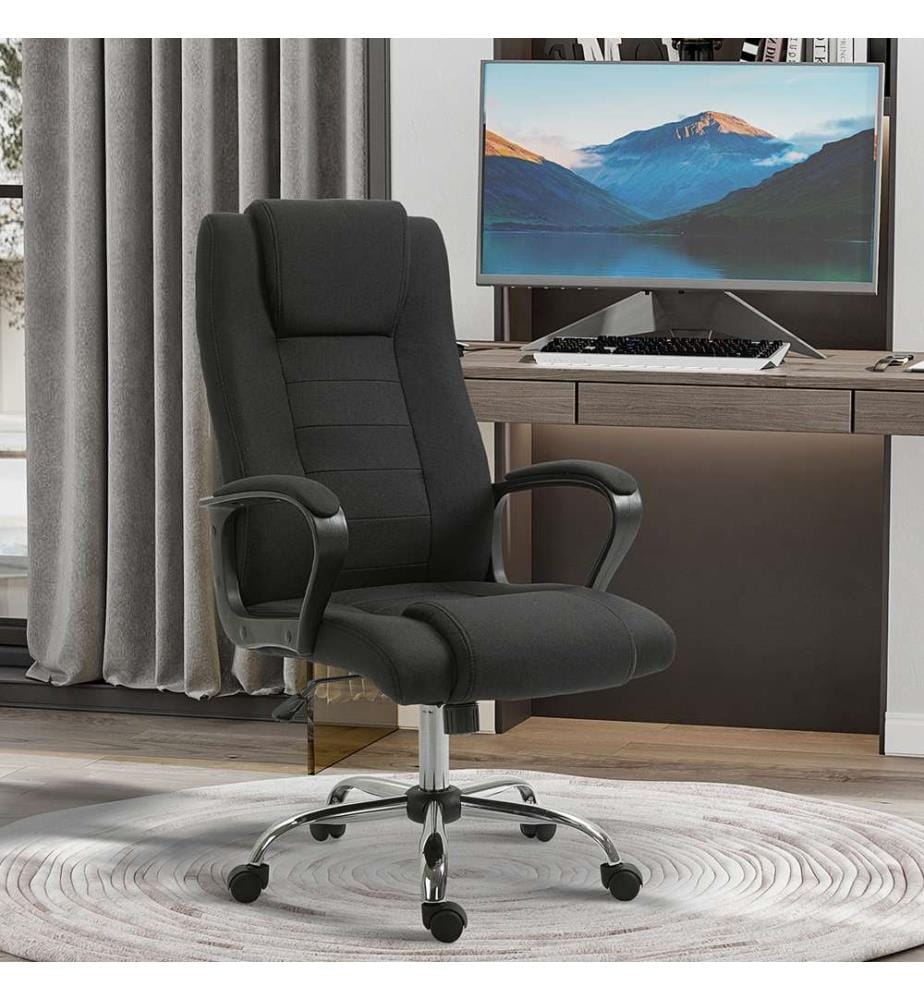 Bürostuhl mit Wippenfuntion schwarz