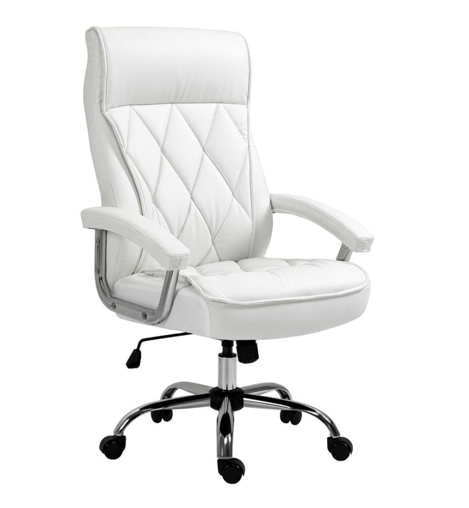 Bürostuhl  ergonomisch mit Wippenfunktion Rautenmuster
