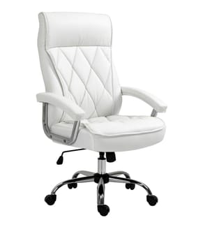 Bürostuhl  ergonomisch mit Wippenfunktion Rautenmuster