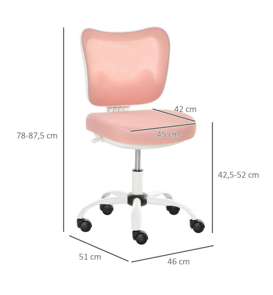 Sedia da ufficio senza braccioli