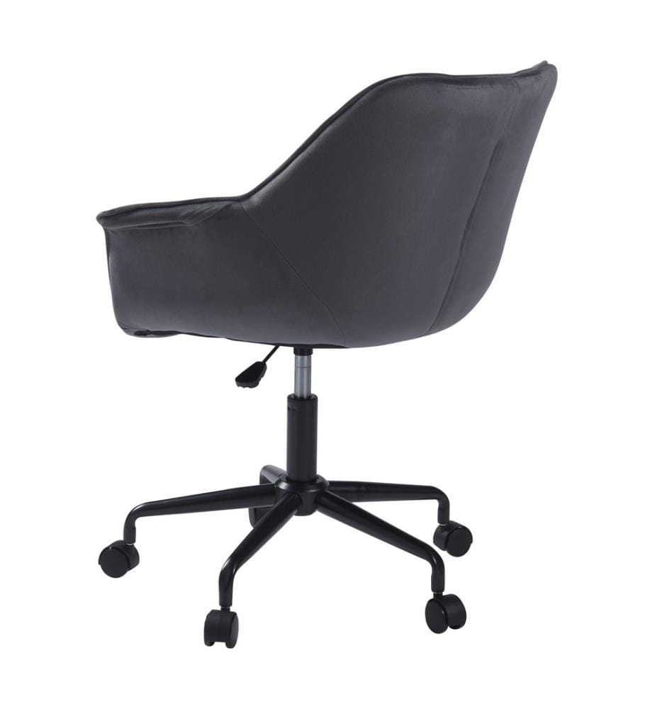 Sedia da ufficio Salfi grigio scuro