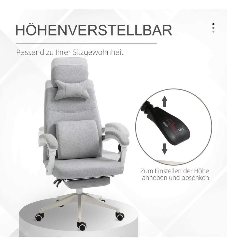 Sedia da ufficio dal design ergonomico