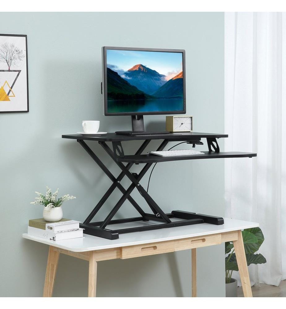 Pannello mobile regolabile in altezza per monitor