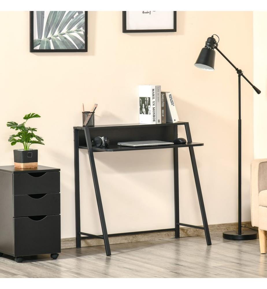 Schreibtisch Computertisch Bürotisch mit Ablagefach 84x45x85 cm