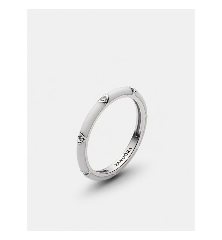 Pandora Me Steine & Emaille Ring - Silber