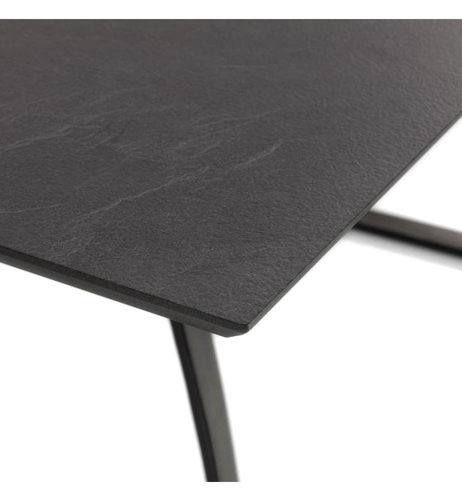Barret Ausziehbarer Tisch 170/270x90 cm - Dunkelgrau und Schwarz