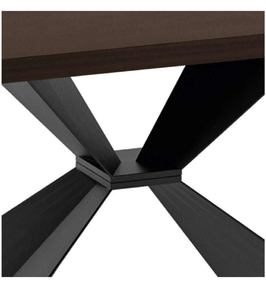 Stark Festtisch 200x100 cm - Braun und Schwarz