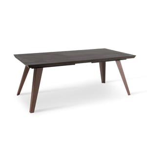 Tisch Scott 160 x 90 cm - Braun und Hellbraun