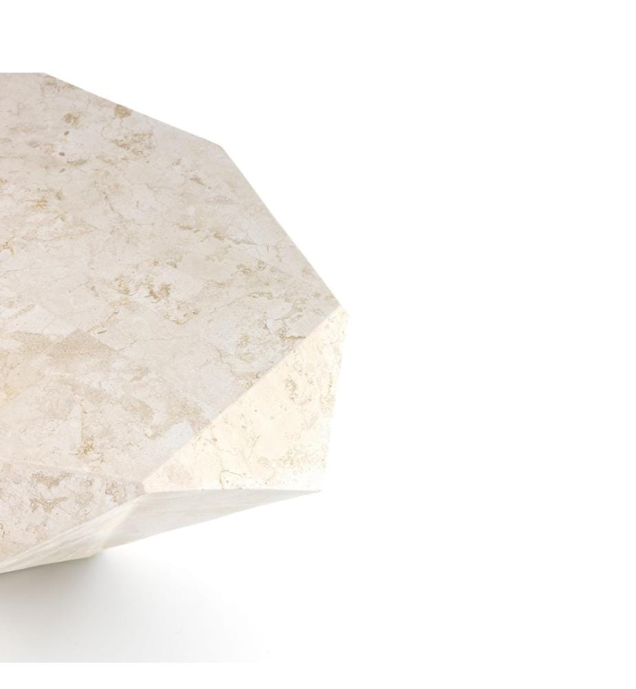 Diamant Fossil Stein Couchtisch 120x70x40 cm
