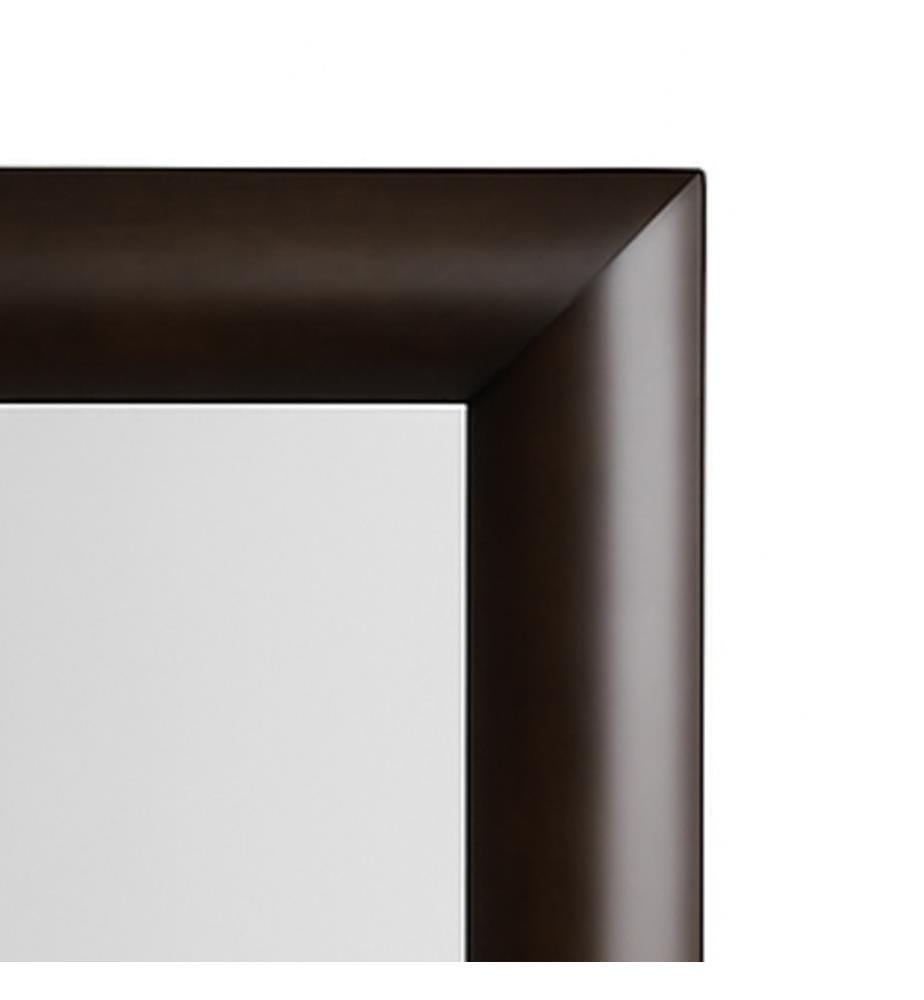 Specchio Holz-Spiegel 180x60x4 cm - Schwarz