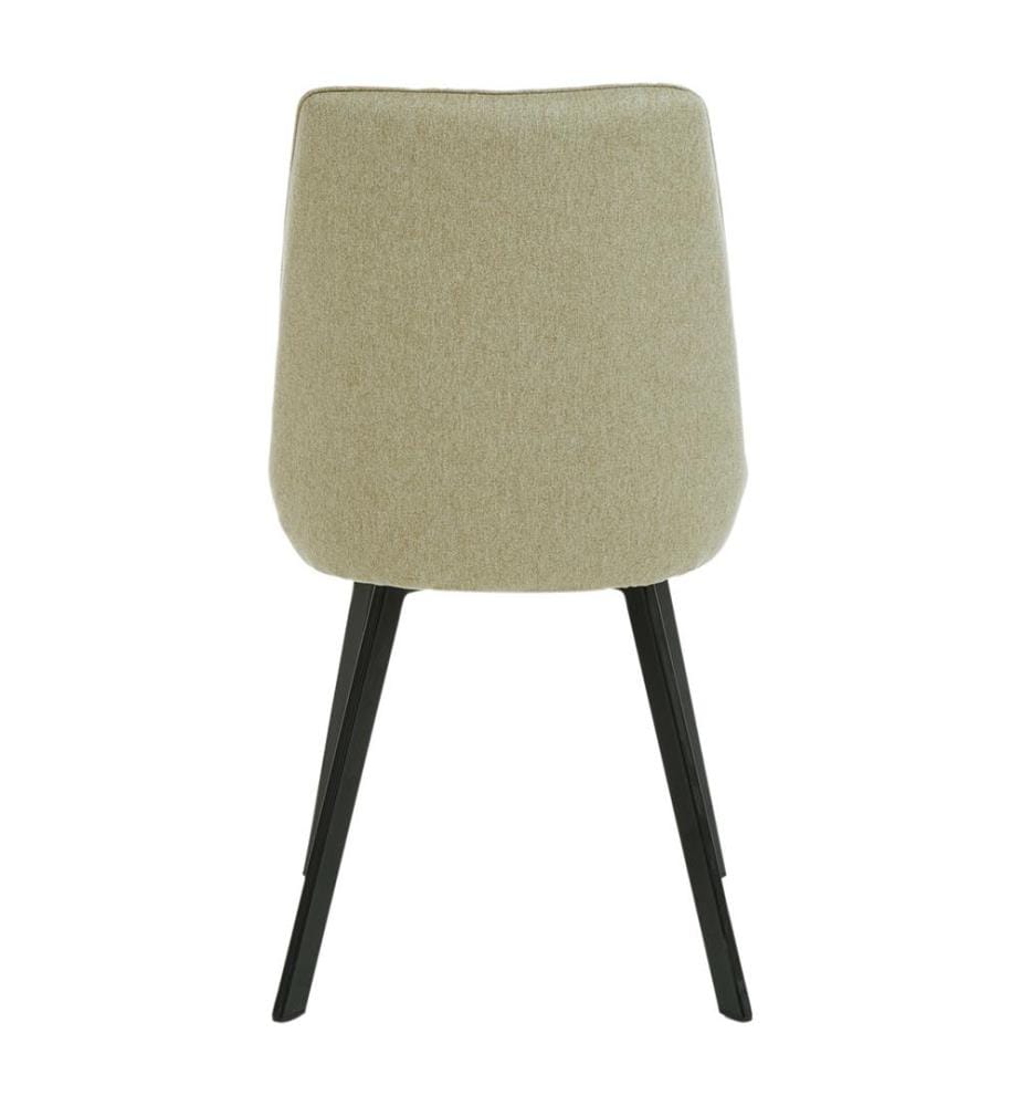 4er Set Fox Stoffstühle 60x48x87 cm - Beige