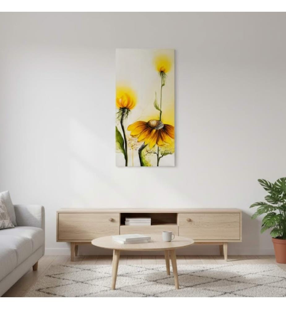 Pannello Dekorative Platte 60x4x120 cm - Gelb