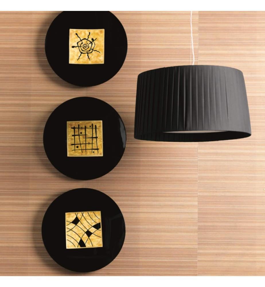 Piatti 3er-Set Deko-Teller 50x50x8 cm - Weiss