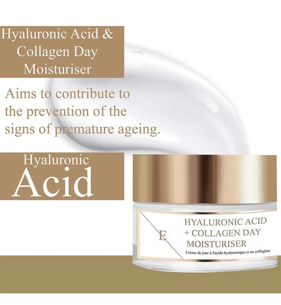 Crème de jour à l'acide hyaluronique et au collagène - 50 ml