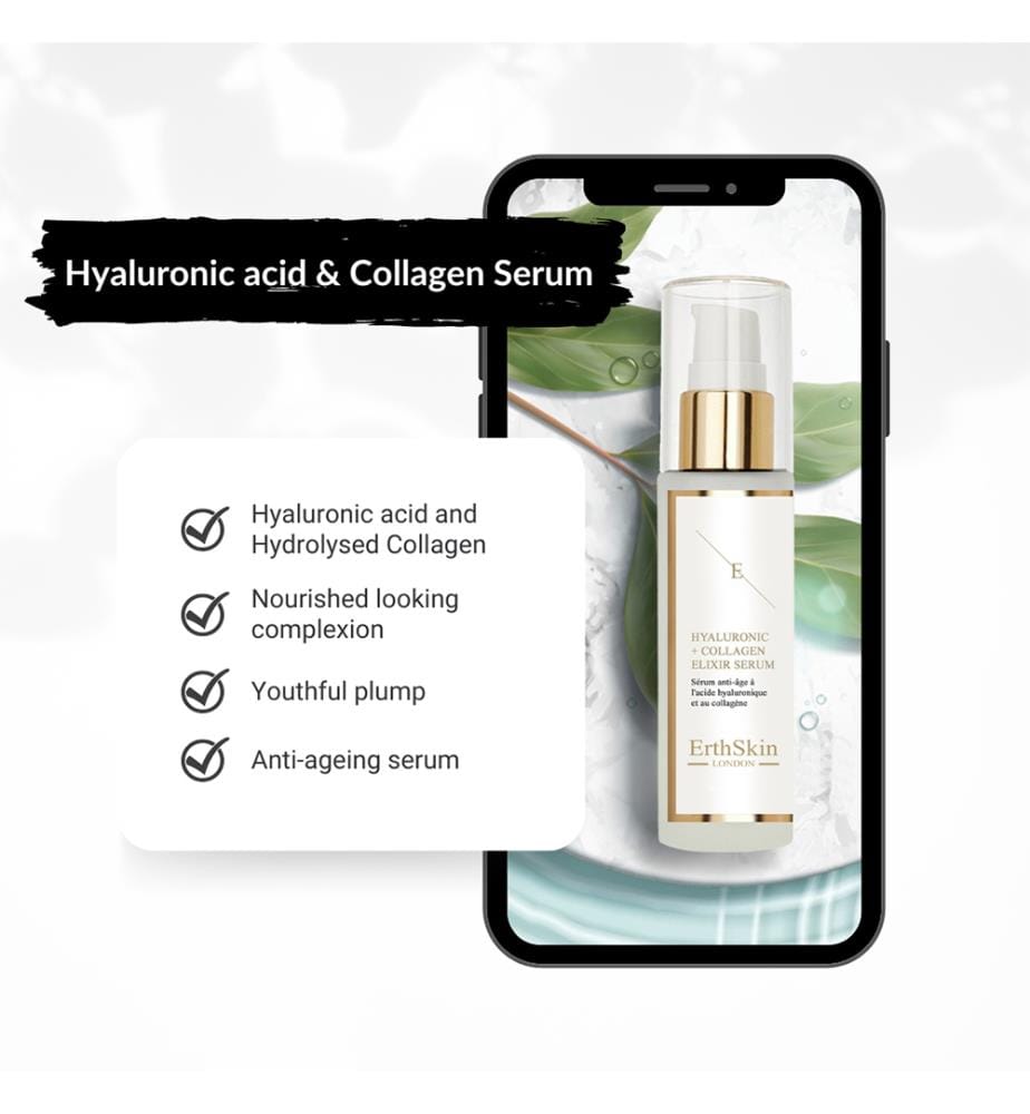 Hyaluronic Acid & Collagen Serum 60 ml