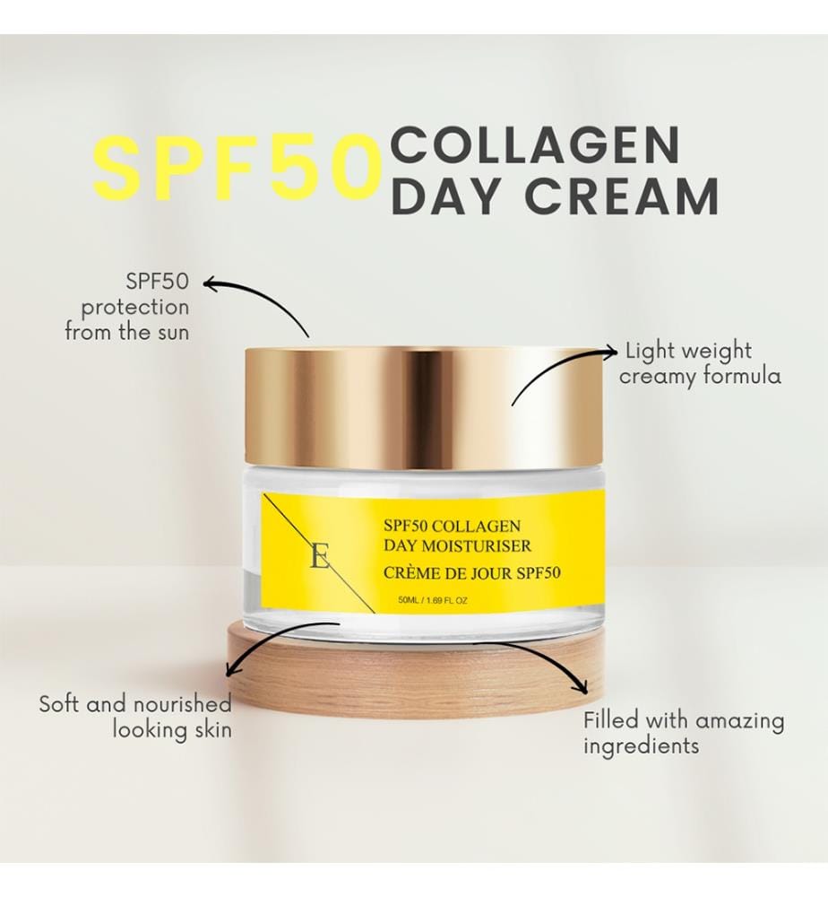 Crème de jour au collagène SPF 50 50 ml