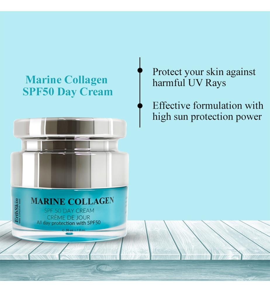 Crème de jour au collagène marin SPF50 50 ml