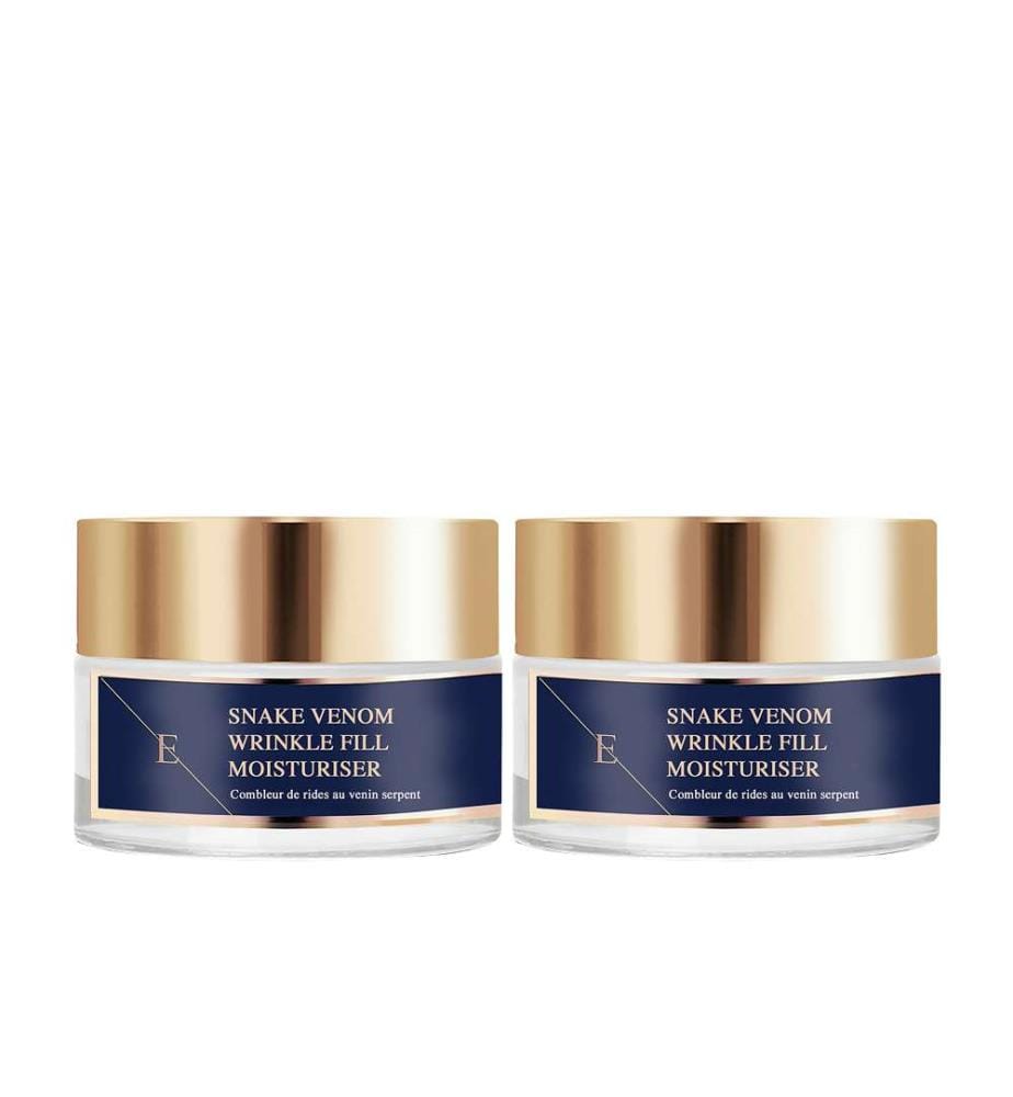 Lot de 2 Wrinkle Fill Snake Venom Moisturiser - 50 ml