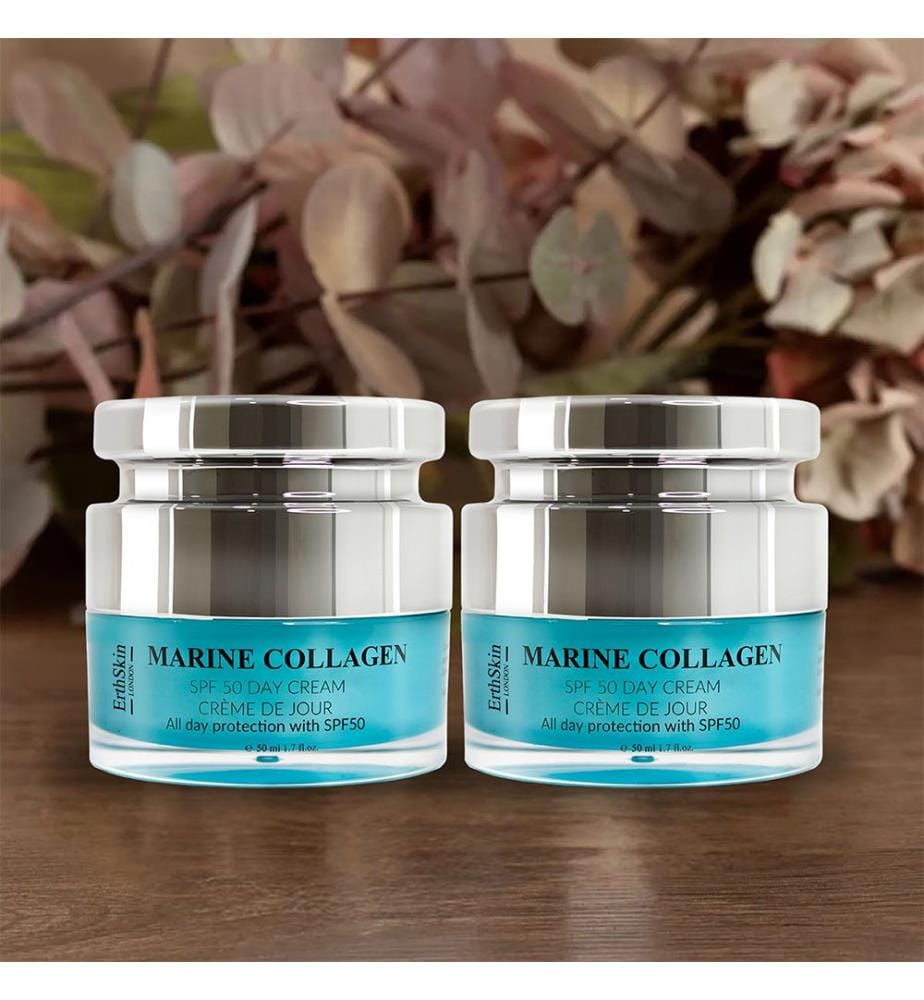 Crème de Jour Marine Collagen SPF50 2 x 50ml