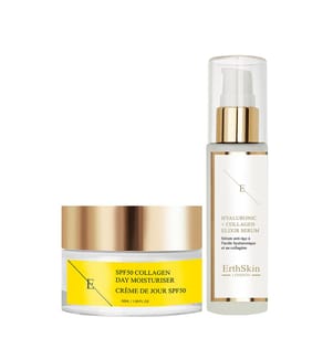 SPF 50 Collagen Day Cream 50 ml + Hyaluronic Acid & Collagen Serum 60 ml