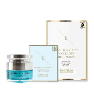 Marine Collagen Night Cream 50 ml + Hyaluronic Acid & Collagen Mask 3 Sheets + Hyaluronic Acid + Collagen Hydrogel Eye Pads 5 x 2