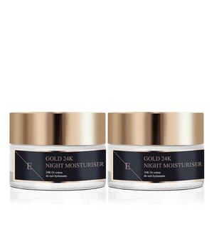 Lot de 2 Hydratation de nuit anti-rides 24K Gold - 50 ml