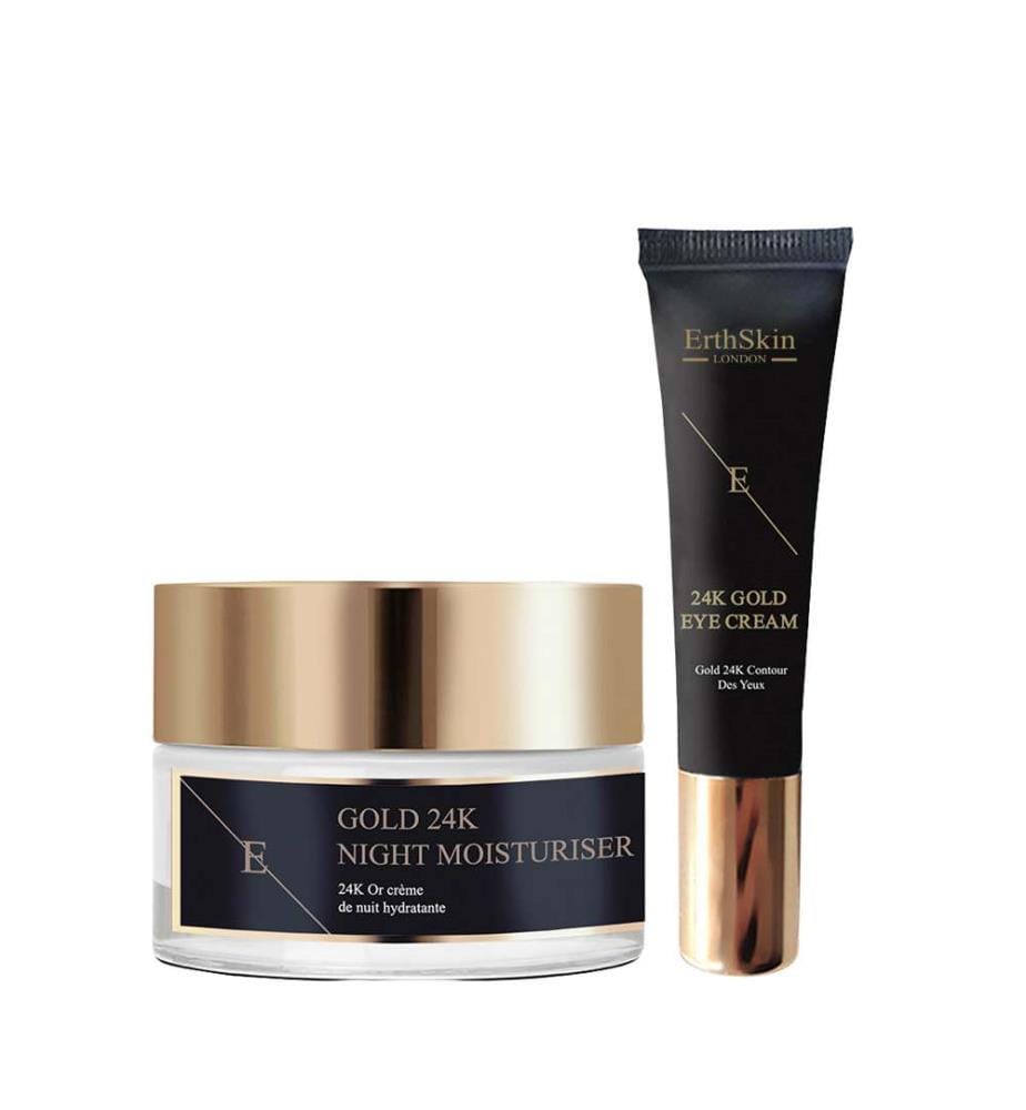 Anti-Falten-Nachtfeuchtigkeitspflege 24K Gold+ Unteraugencreme 24K Gold