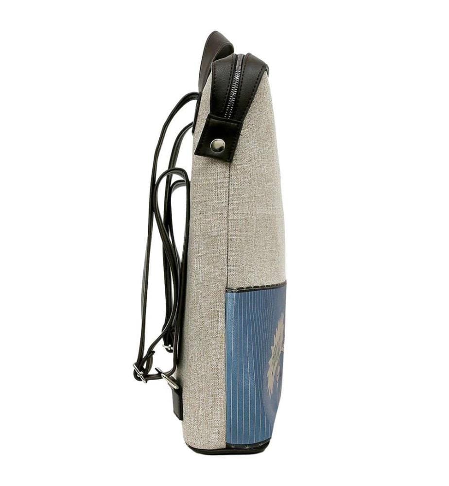 Veganer Unisex-Rucksack in Grau - Friends-with-a-Mouse